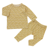 Offre spéciale, vêtements pour nouveau-né, rayures horizontales, pyjama 2 pièces, manches longues, 100% coton, ensemble de vêtements pour nourrissons