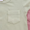 Pyjamas personnalisés acceptés directement d'usine, jolis vêtements d'été unisexes en bambou pour bébés, ensembles de vêtements deux pièces pour nouveau-nés