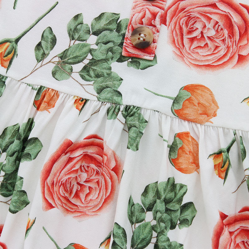 Vente en gros à manches longues bébé filles vêtements ensemble usine écologique causal bébé pyjamas ensemble bambou spandex coton tissu vêtements