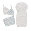 Ensemble de sac de couchage pour bébé, avec chapeau, manches longues, col enveloppe, vêtements unisexes, vêtements de nuit pour bébés filles et garçons, ensemble cadeau, vente en gros