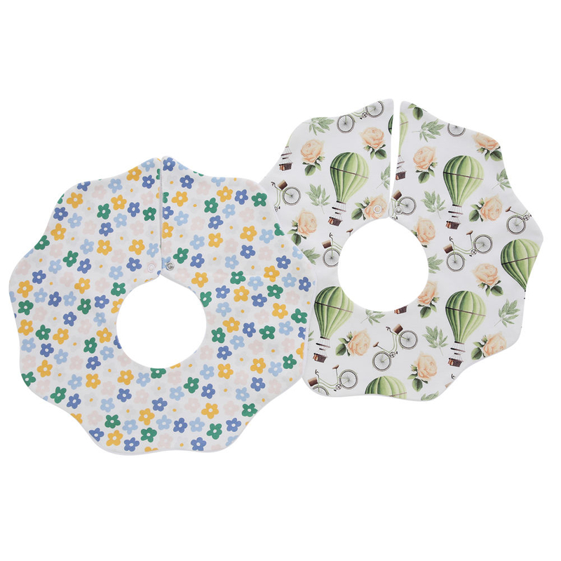 Bavoirs en bambou 100% coton pour bébés, prix d'usine en gros, mignon, personnalisé, tablier à fleurs comme des bavoirs pour bébés, offre spéciale