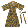 Nouveau design femmes filles OEM imprimé couleur unie chemise de nuit d'été style causal 95% viscose de bambou et 5% tissu spandex pyjama robe